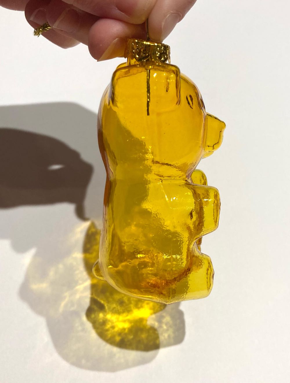 Yellow Gummy Bear  ornament collectible - Main Image 3