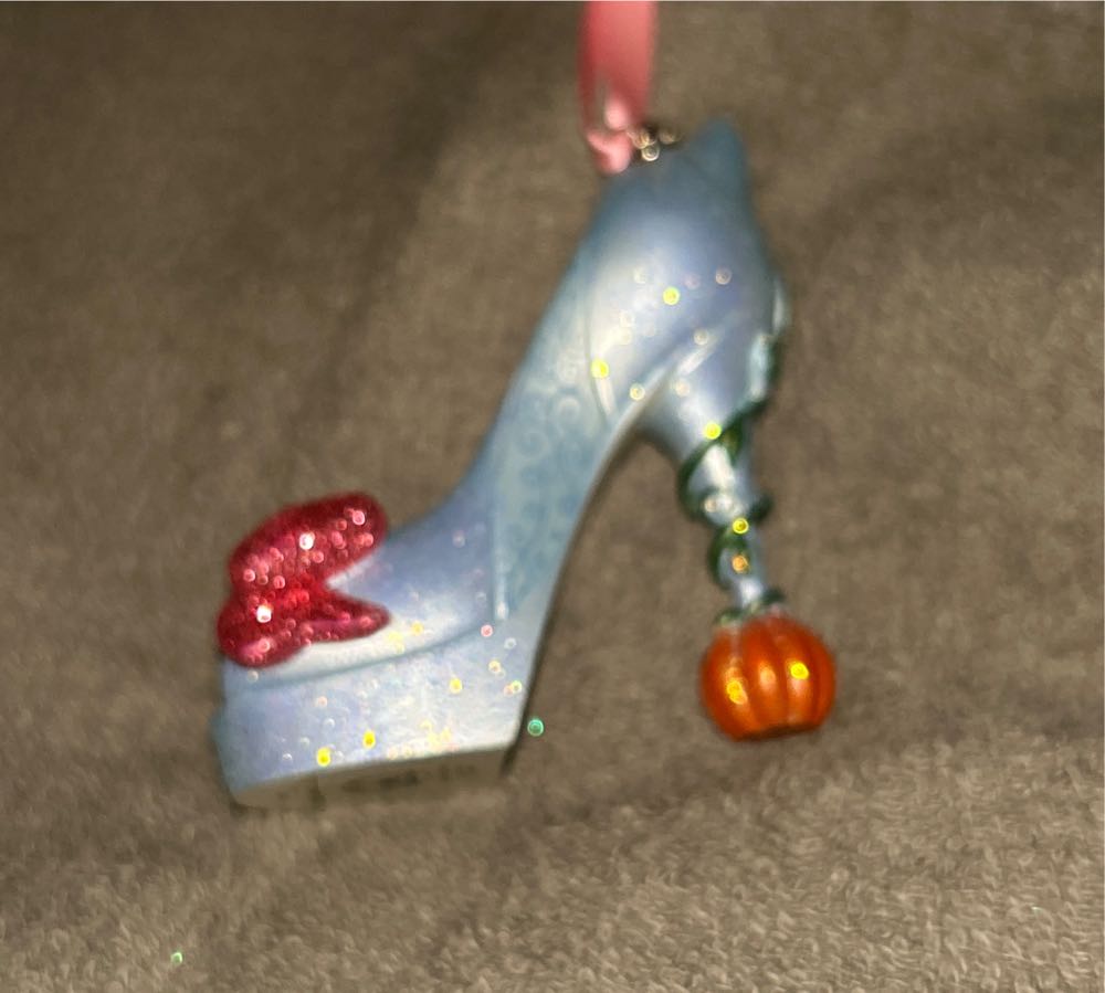 Disney Fairy Godmother From Cinderella Shoe Ornament  (Disney) ornament collectible [Barcode 400009176636] - Main Image 2