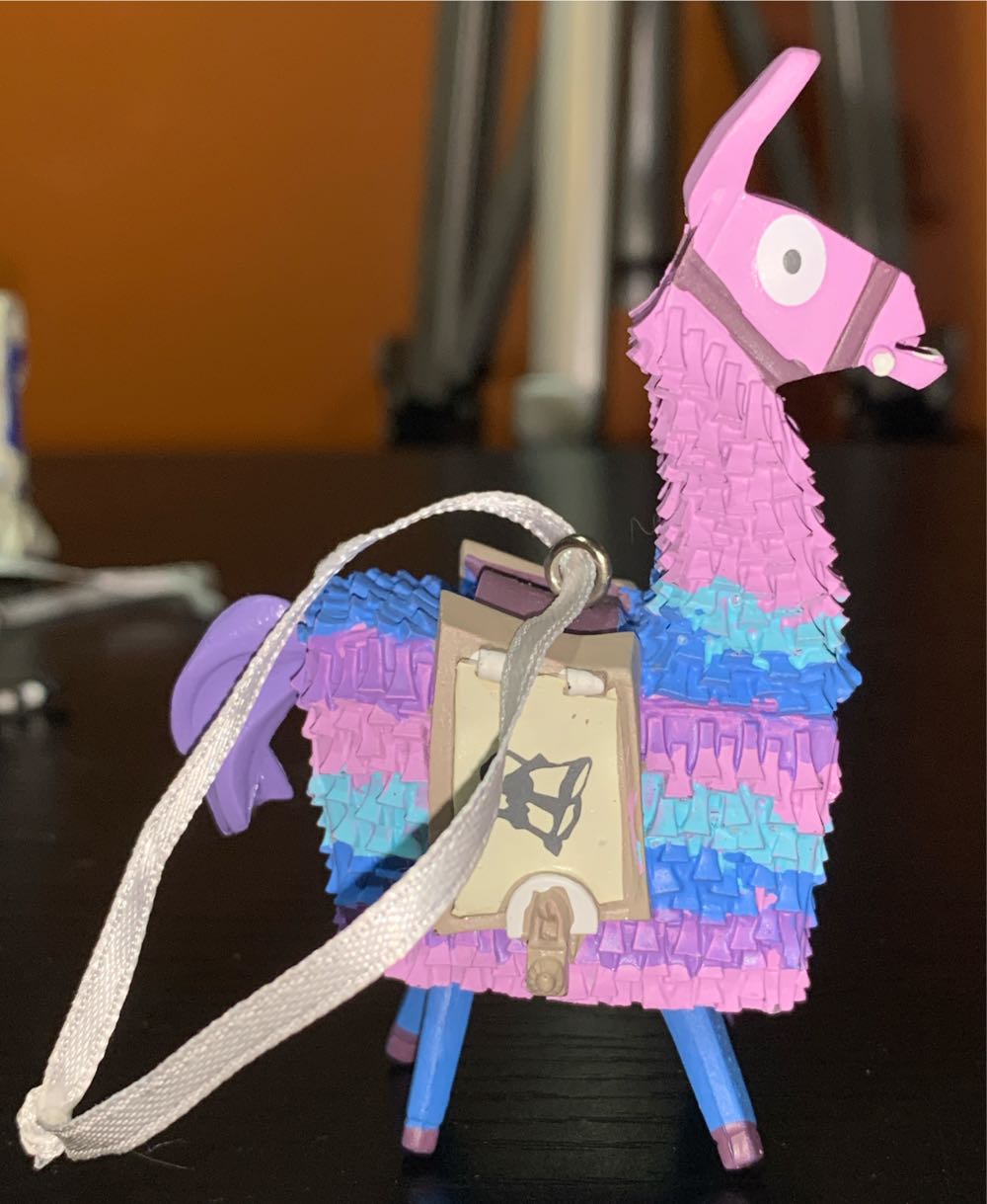 Hallmark Fortnite Loot Llama Christmas Tree  ornament collectible [Barcode 763795713554] - Main Image 2