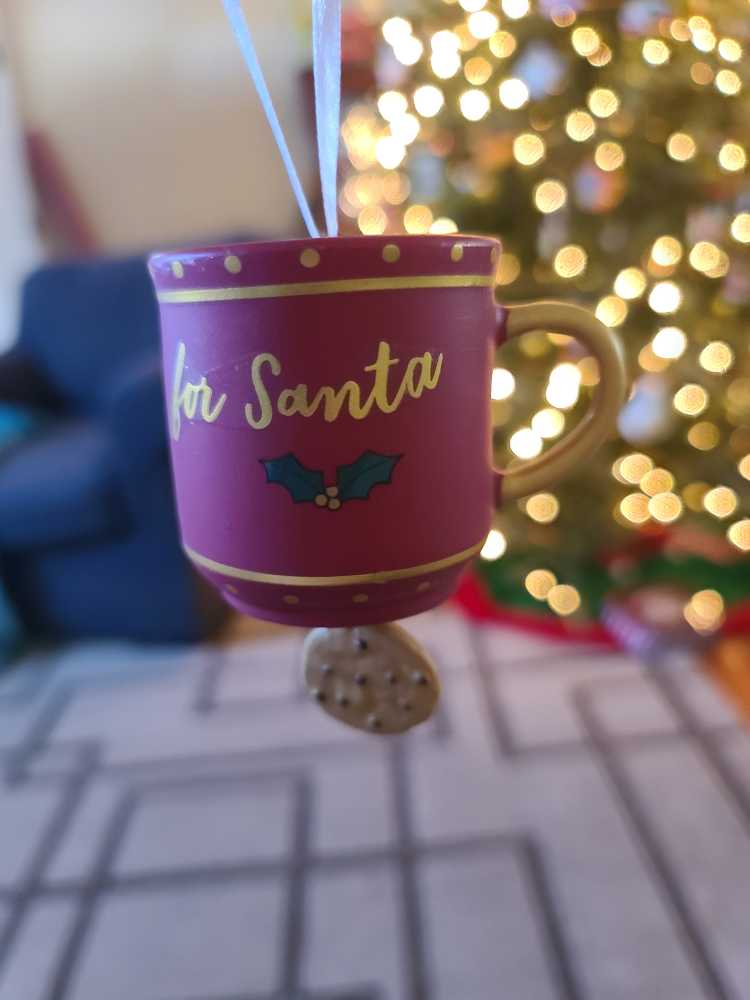 Cookie And Milk For Santa  ornament collectible - Main Image 2