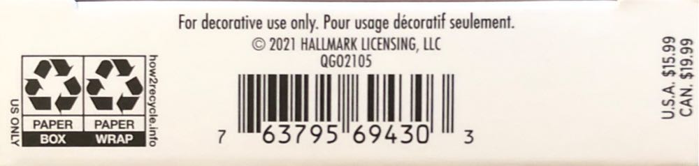 Hallmark Keepsake Christmas Ornament Year Dated Our 1st Christmas Together Heart Photo Frame - Picture Frames ornament collectible [Barcode 763795694303] - Main Image 4