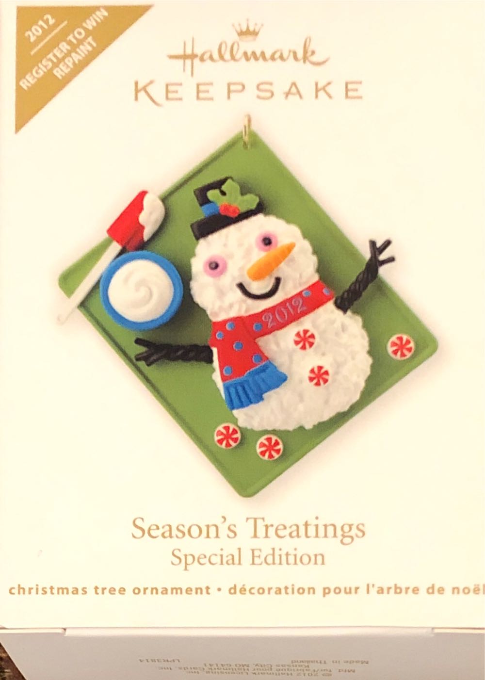 Ruldoloh Glass Flat Ornament