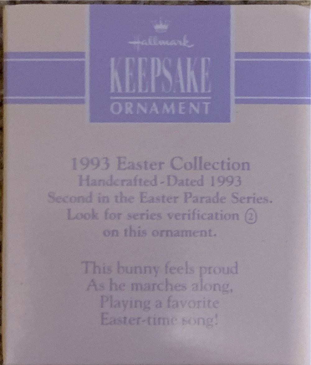 Easter Parade #2 - Easter Parade (Easter) ornament collectible [Barcode 015012039924] - Main Image 2