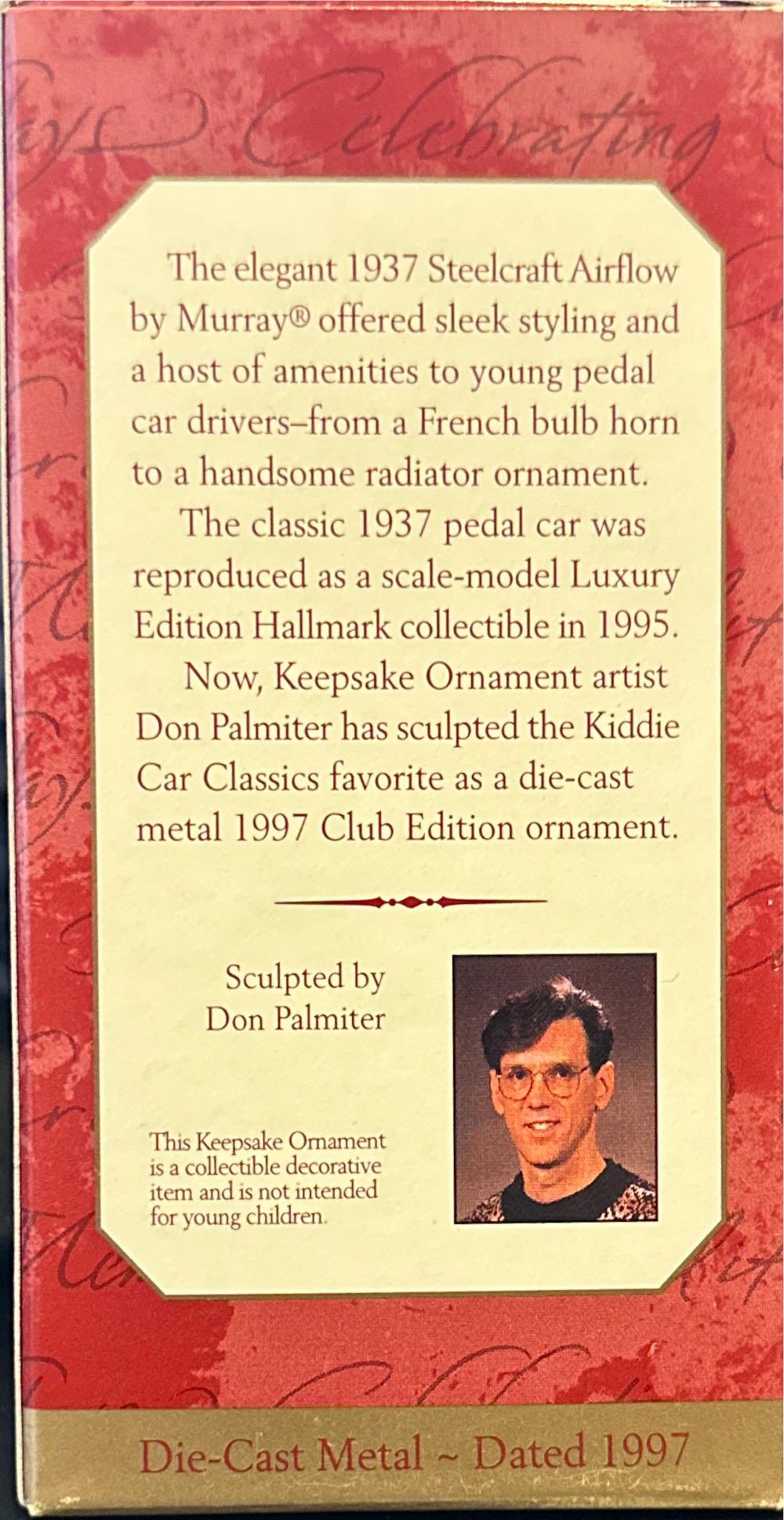 1937 Steelcraft Airflow by Murray - Kiddie Car Classics Series (Cars) ornament collectible - Main Image 2