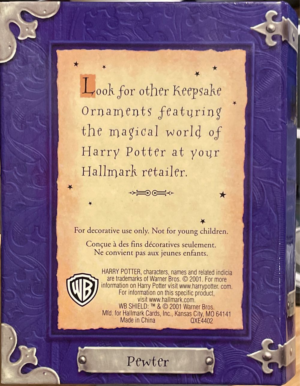 Harry Potter Chooses A Wand - Harry Potter And The Sorcerer’s Stone (Harry Potter) ornament collectible [Barcode 015012659962] - Main Image 2