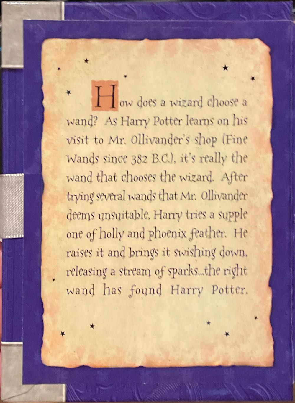 Harry Potter Chooses A Wand - Harry Potter And The Sorcerer’s Stone (Harry Potter) ornament collectible [Barcode 015012659962] - Main Image 3