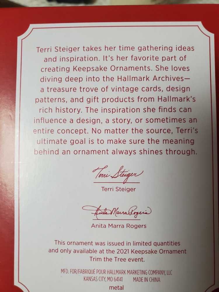 Rocking Horse Gift 2021  ornament collectible - Main Image 2