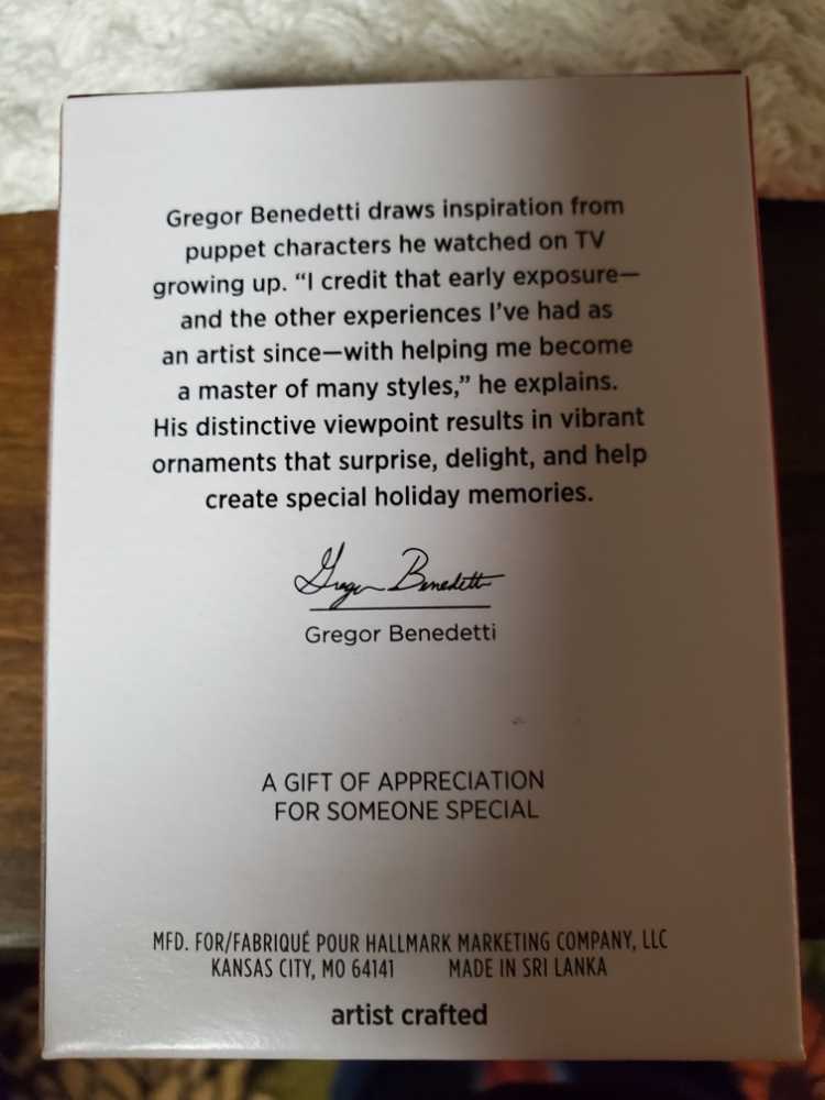 Gnome For Christmas-friendly gnome  Limited Edition  ornament collectible - Main Image 2