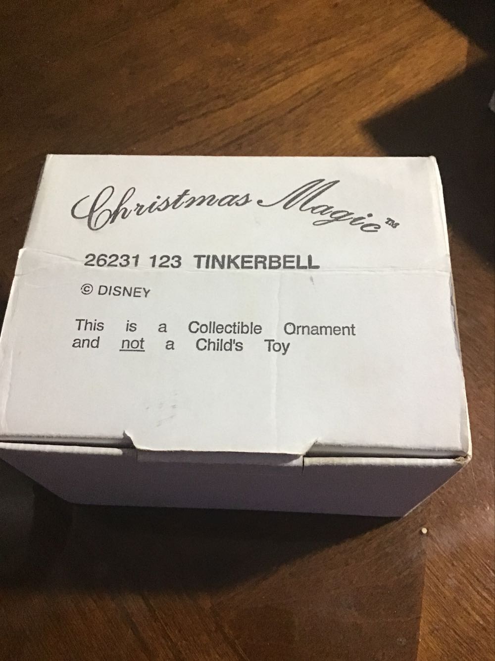 Grolier Collectibles: 26231 #123 Tinker bell - Christmas Magic ornament collectible - Main Image 2