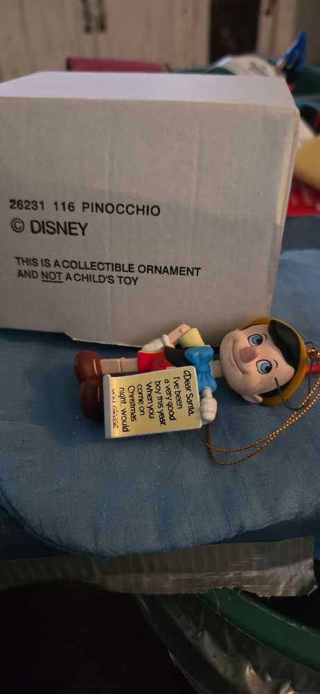 Grolier Collectibles: 26231 #116 Pinocchio  ornament collectible - Main Image 4