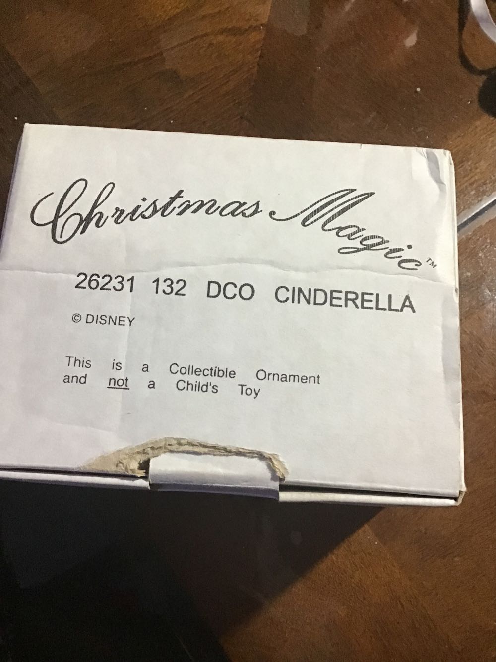 Grolier Collectibles: 26231 #132 DCO Cinderella - Disney’s Cinderella (Grolier) ornament collectible - Main Image 2