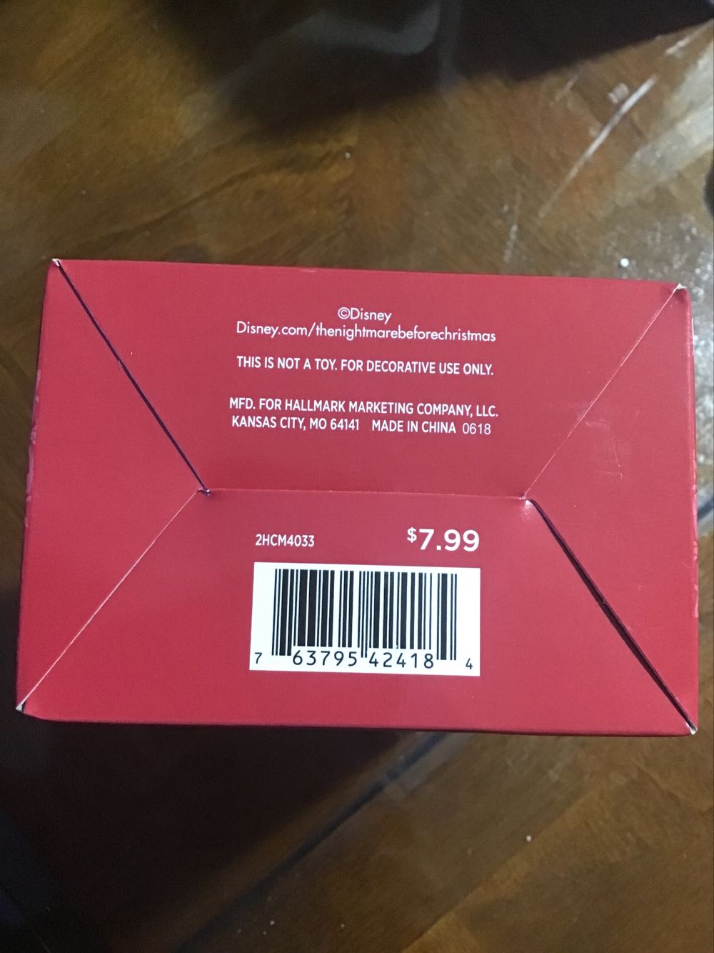 Hallmark: Disney Nightmare Before Christmas 25 Years: Jack Skellington  ornament collectible - Main Image 2