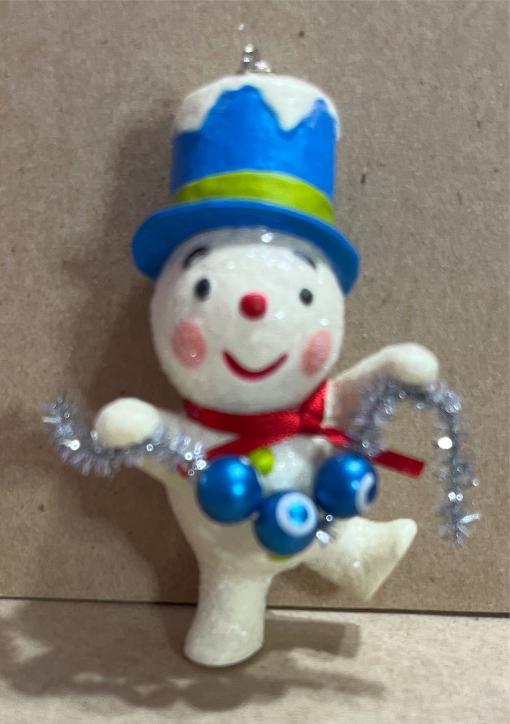 A Snowman’s Joyful Job  (Snowman) ornament collectible - Main Image 3