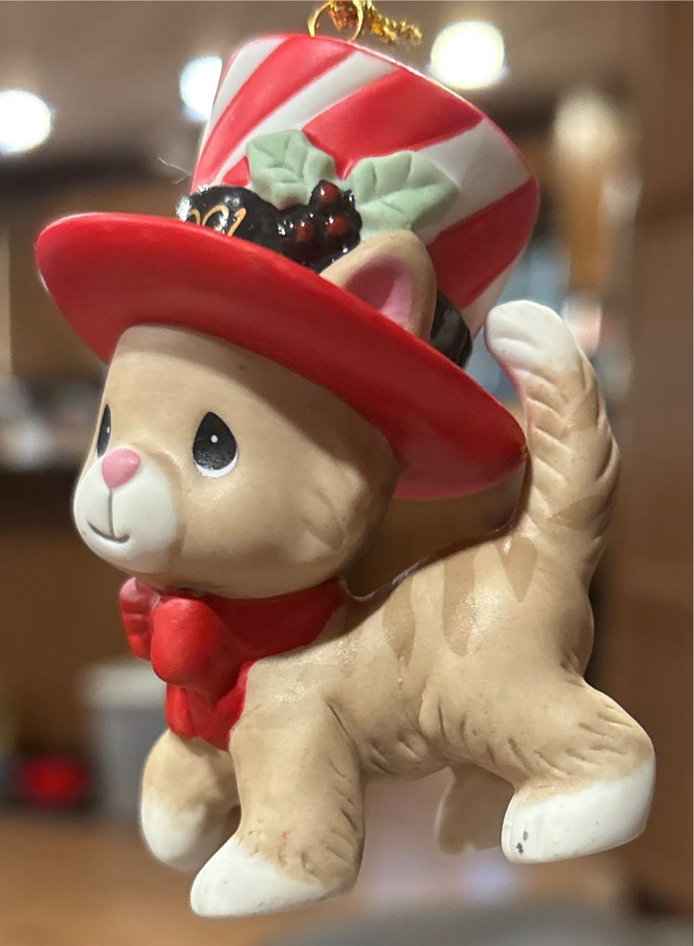 We Wish You A Meow-y Christmas - Animals (Precious Moments) ornament collectible [Barcode 842181124386] - Main Image 2