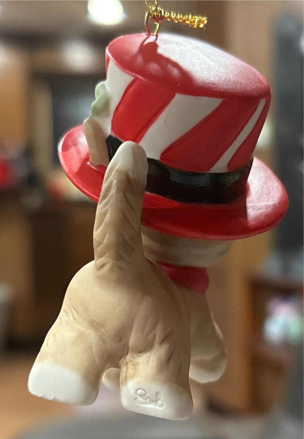 We Wish You A Meow-y Christmas - Animals (Precious Moments) ornament collectible [Barcode 842181124386] - Main Image 3