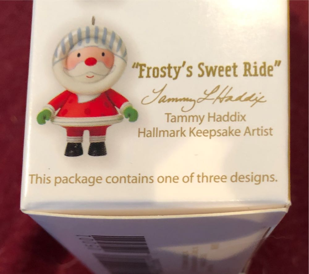 Frosty (Frosty’s Sweet Ride) - Mystery Frosty (Frosty) ornament collectible [Barcode 795902250607] - Main Image 2