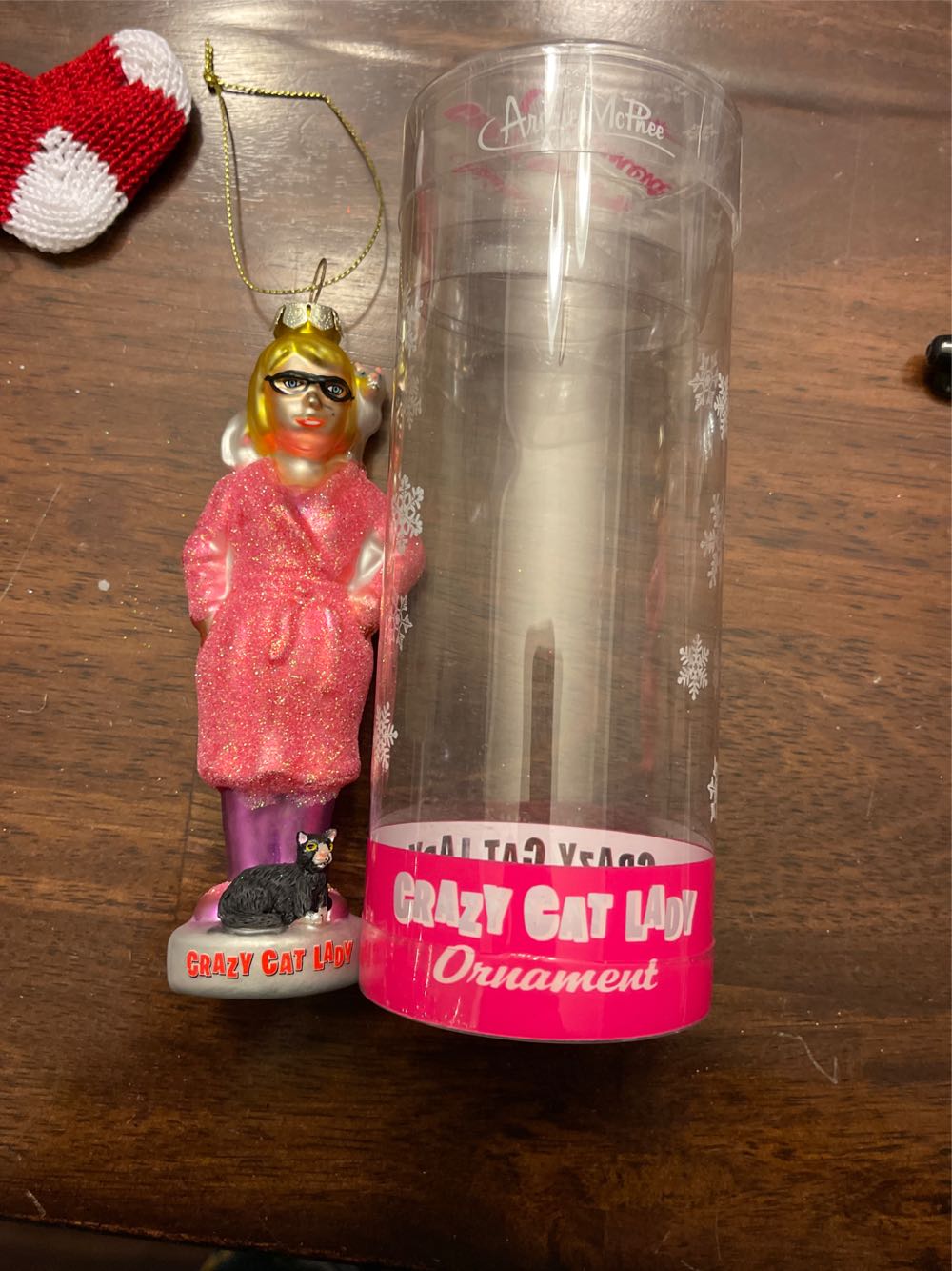 Accoutrements Crazy Cat Lady Ornament Standard - Christmas Ornaments (Cats) ornament collectible [Barcode 739048126303] - Main Image 2