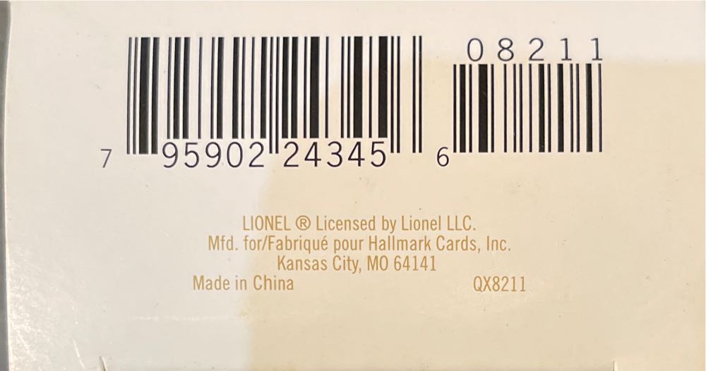 Nutcracker Route Christmas Steam Locomotive  ornament collectible - Main Image 3