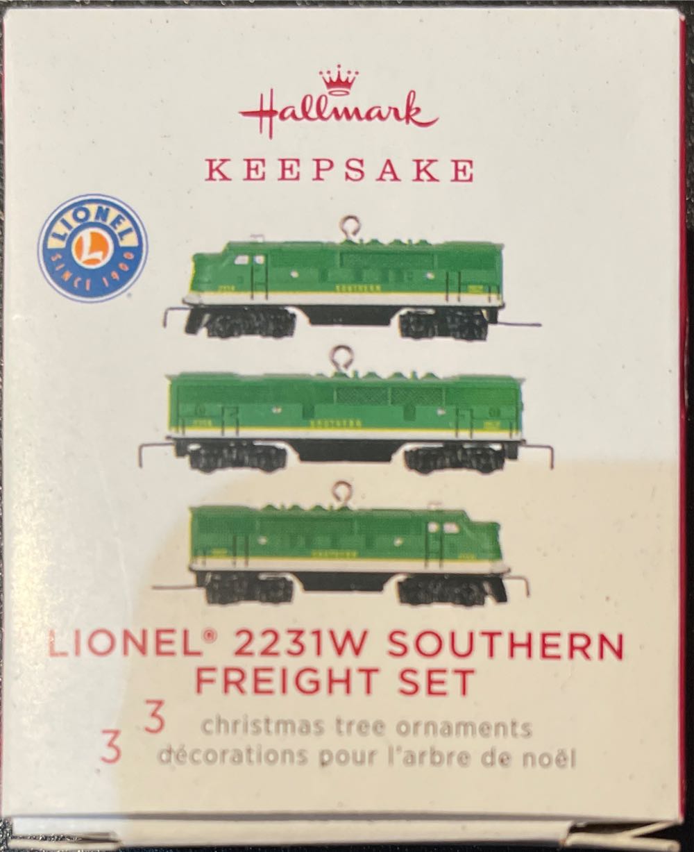 Southern 2231W ABA Steam Locomotives (Southern Railway) ornament collectible - Main Image 1