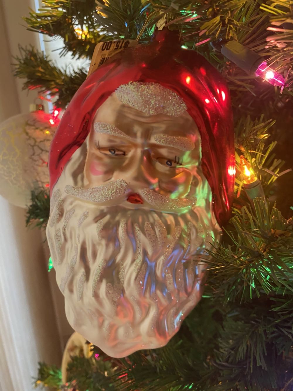 Eichhorn- Santa Face  ornament collectible - Main Image 3