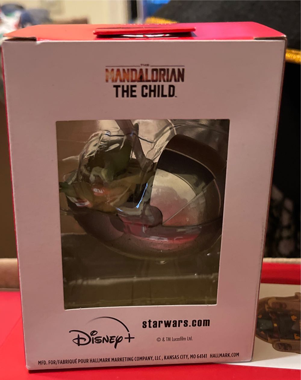 Hallmark Christmas Ornament Disney Star Wars The Child Yoda ...  ornament collectible [Barcode 763795753321] - Main Image 3