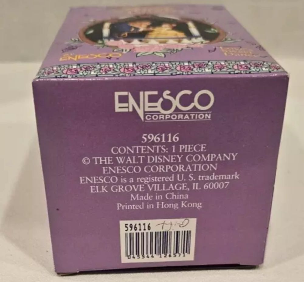 Love’s Sweet Dance - Enesco Christmas Ornament (Disney’s beauty and the beast) ornament collectible [Barcode 045544126571] - Main Image 4