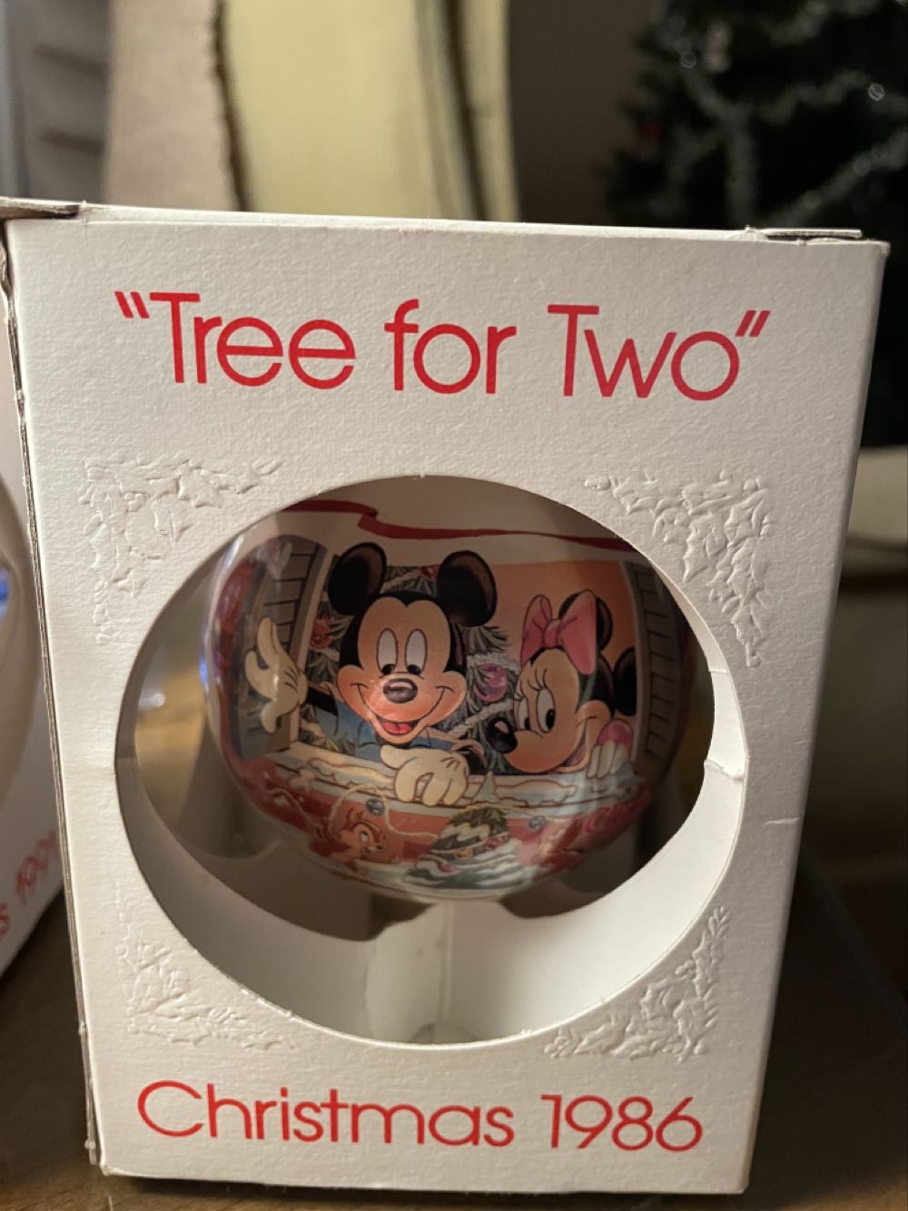 Tree For Two - Disney characters ornament collectible - Main Image 1