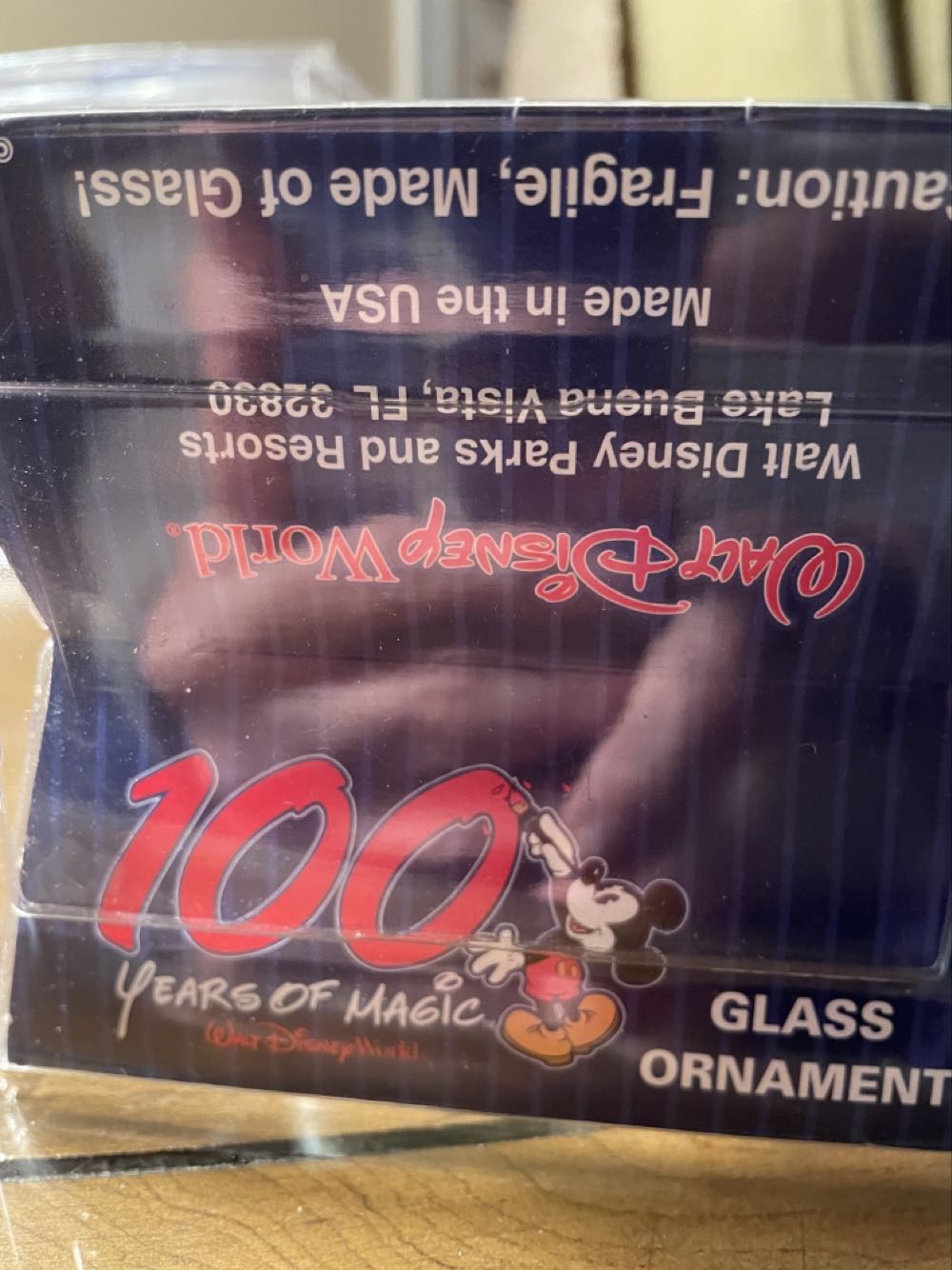 Walt Disney World 100 Years Of Magic  ornament collectible [Barcode 400153002454] - Main Image 3