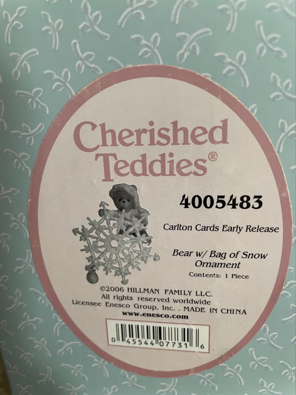 Carlton Heirloom Ice Pals Fourteenth In Series American Greetings