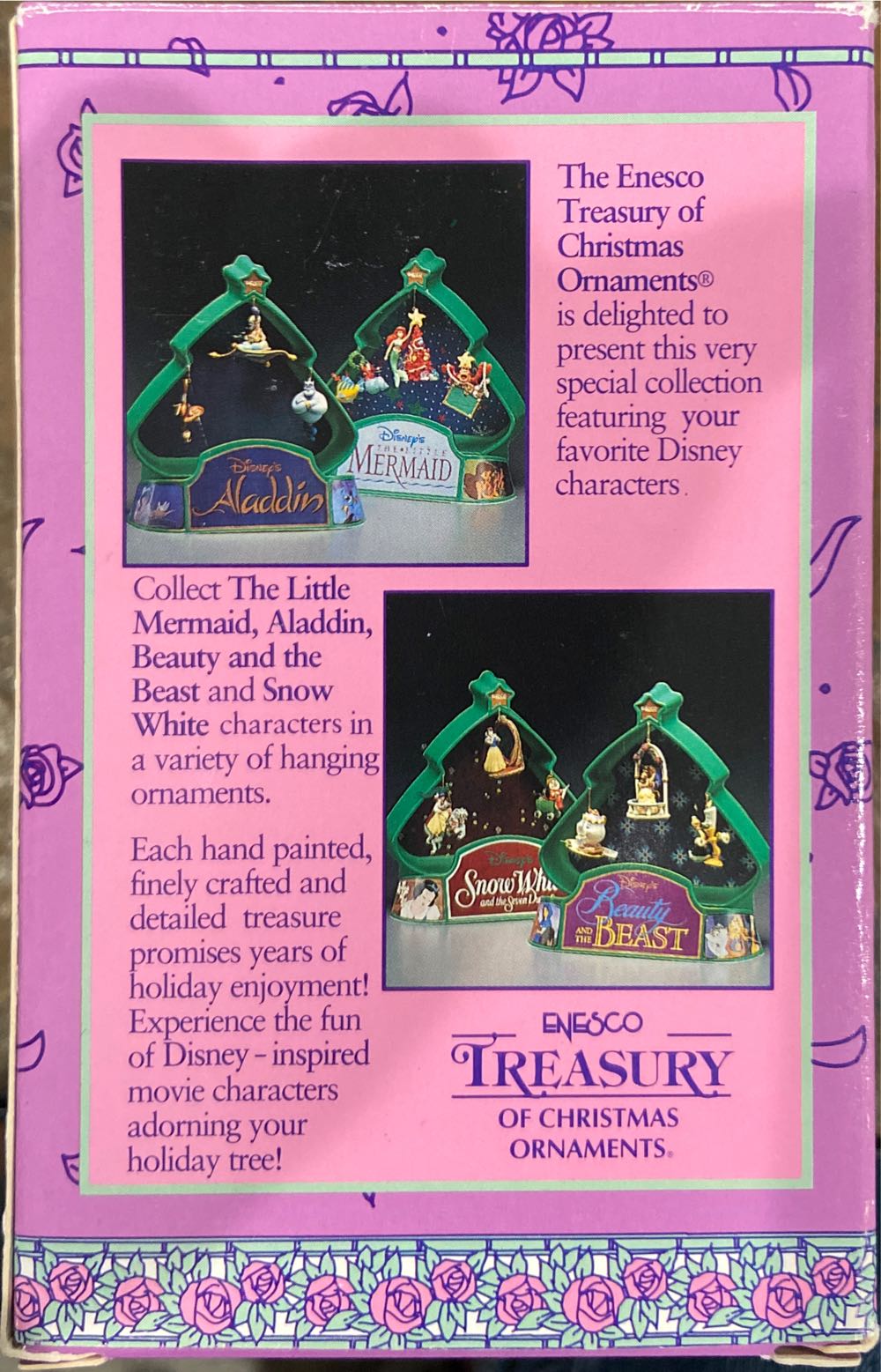 Beauty and The Beast A Spot Of Love - Enesco Christmas Ornament (Disney’s beauty and the beast) ornament collectible [Barcode 045544126557] - Main Image 2