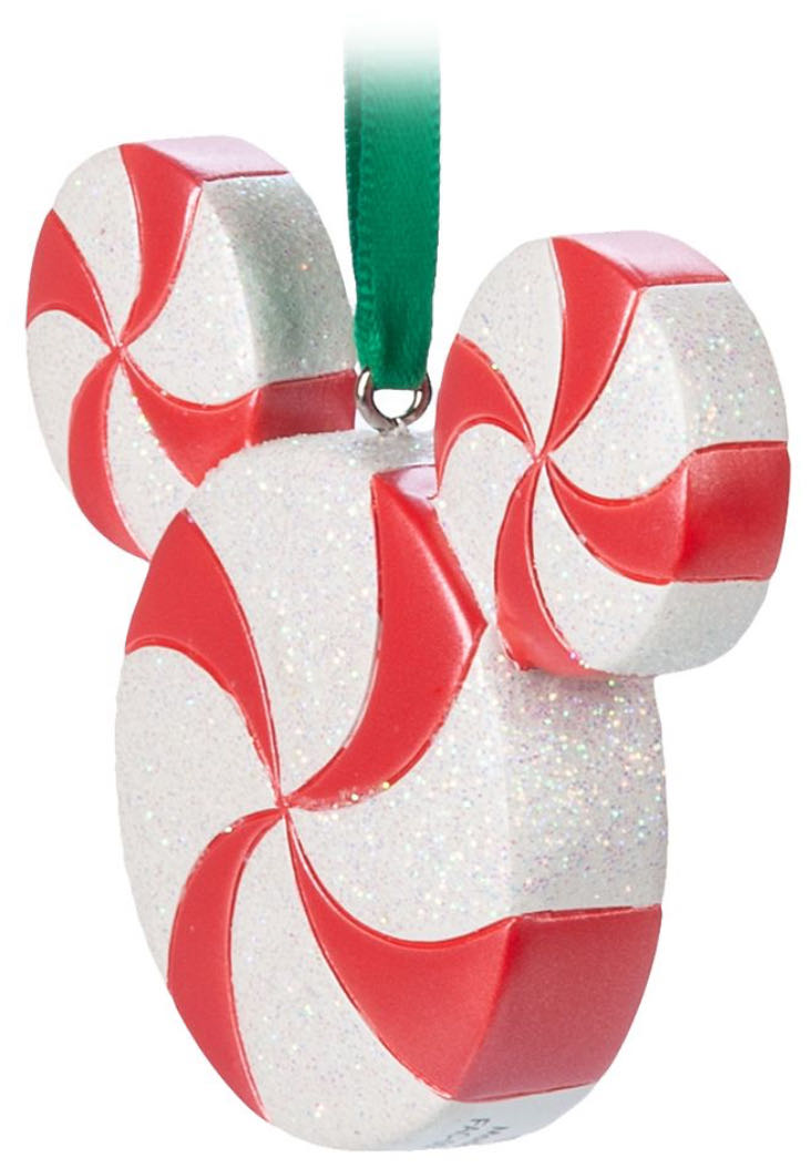 Mickey Peppermint Swirl Icon  ornament collectible - Main Image 2