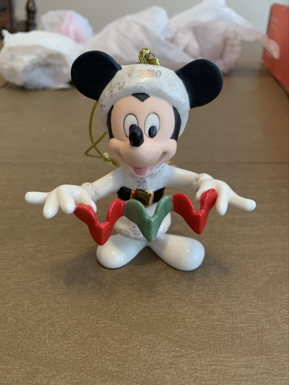 Lenox Mickey’s Tree Trimming Annual  ornament collectible - Main Image 2