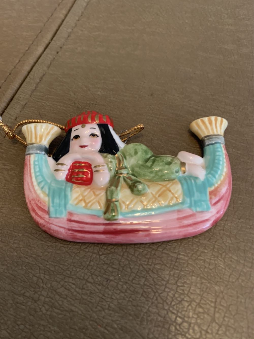 White Glitter Decorative Owl Figurine