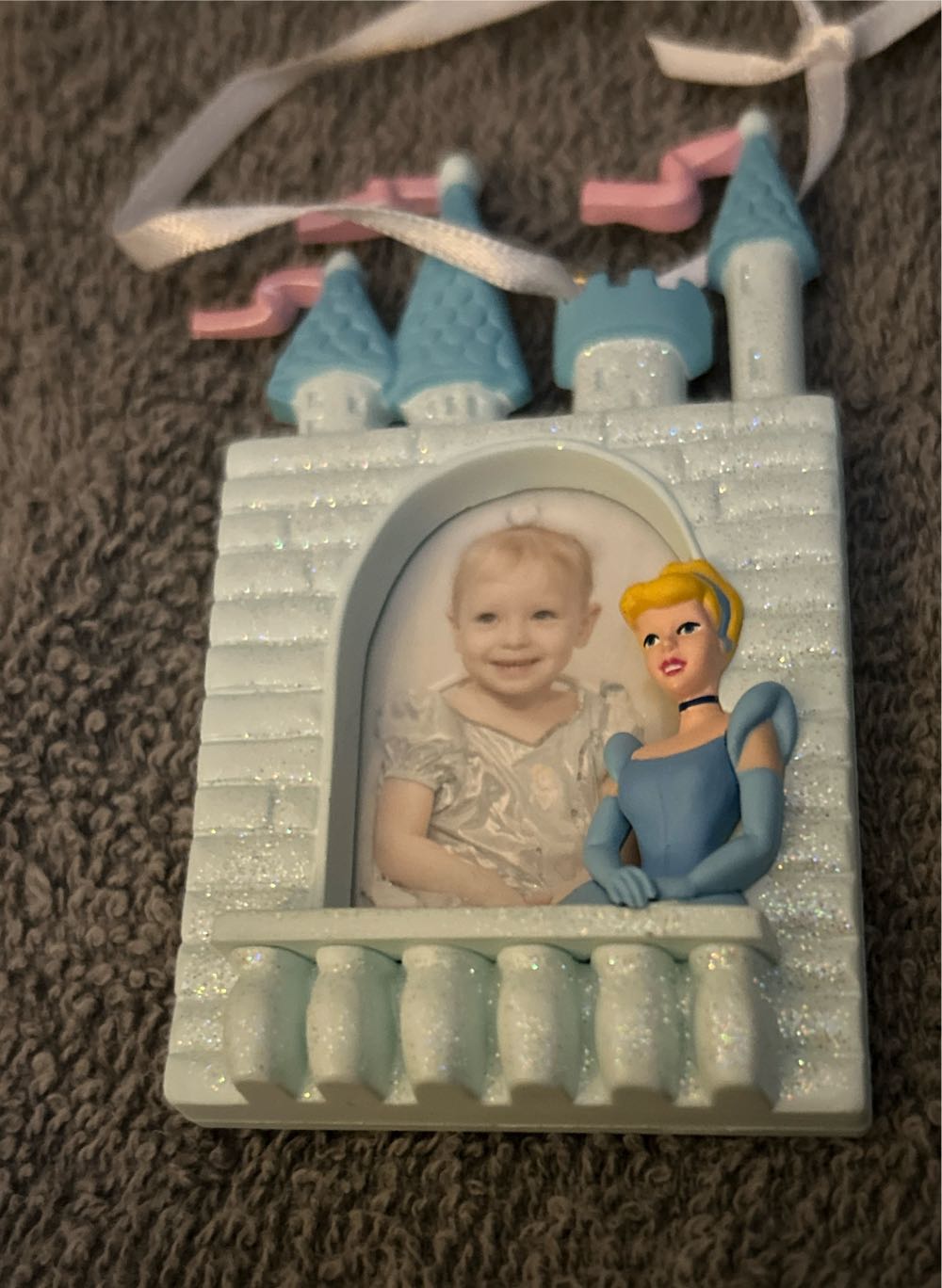 Cinderella - Disney Princess Cinderella (Picture Ornament) ornament collectible [Barcode 015012667240] - Main Image 2