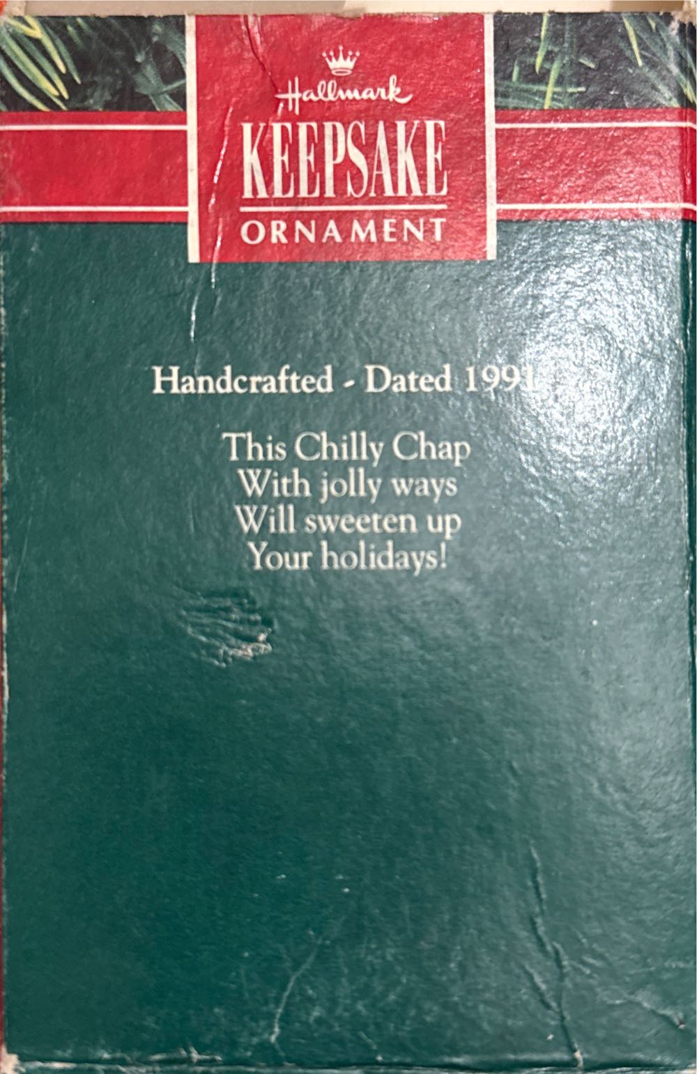 Chilly Chap. 🐻 - Snowmen (Snowmen) ornament collectible [Barcode 070000027420] - Main Image 2