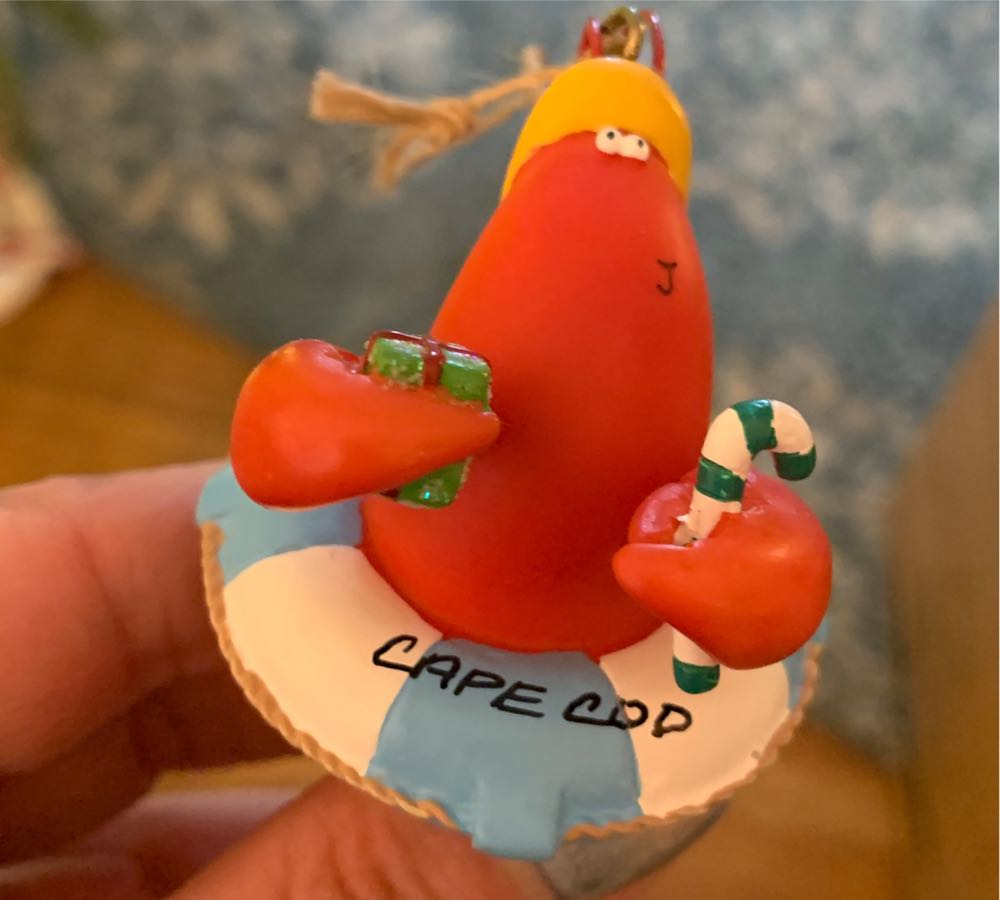 Cape Cod Lobster  (Beach) ornament collectible - Main Image 2