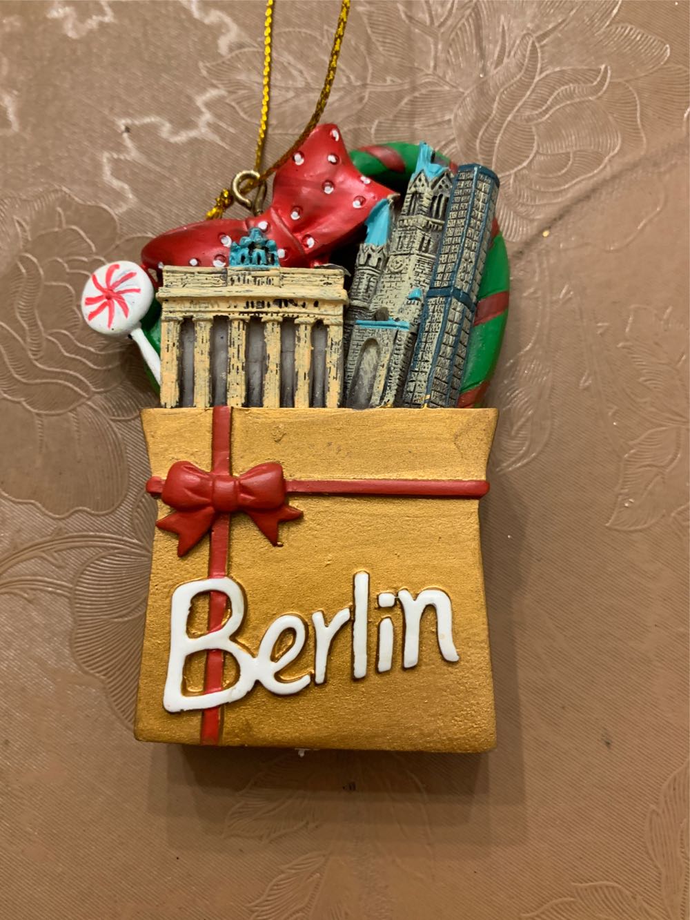 Snowflake sweater on hanger