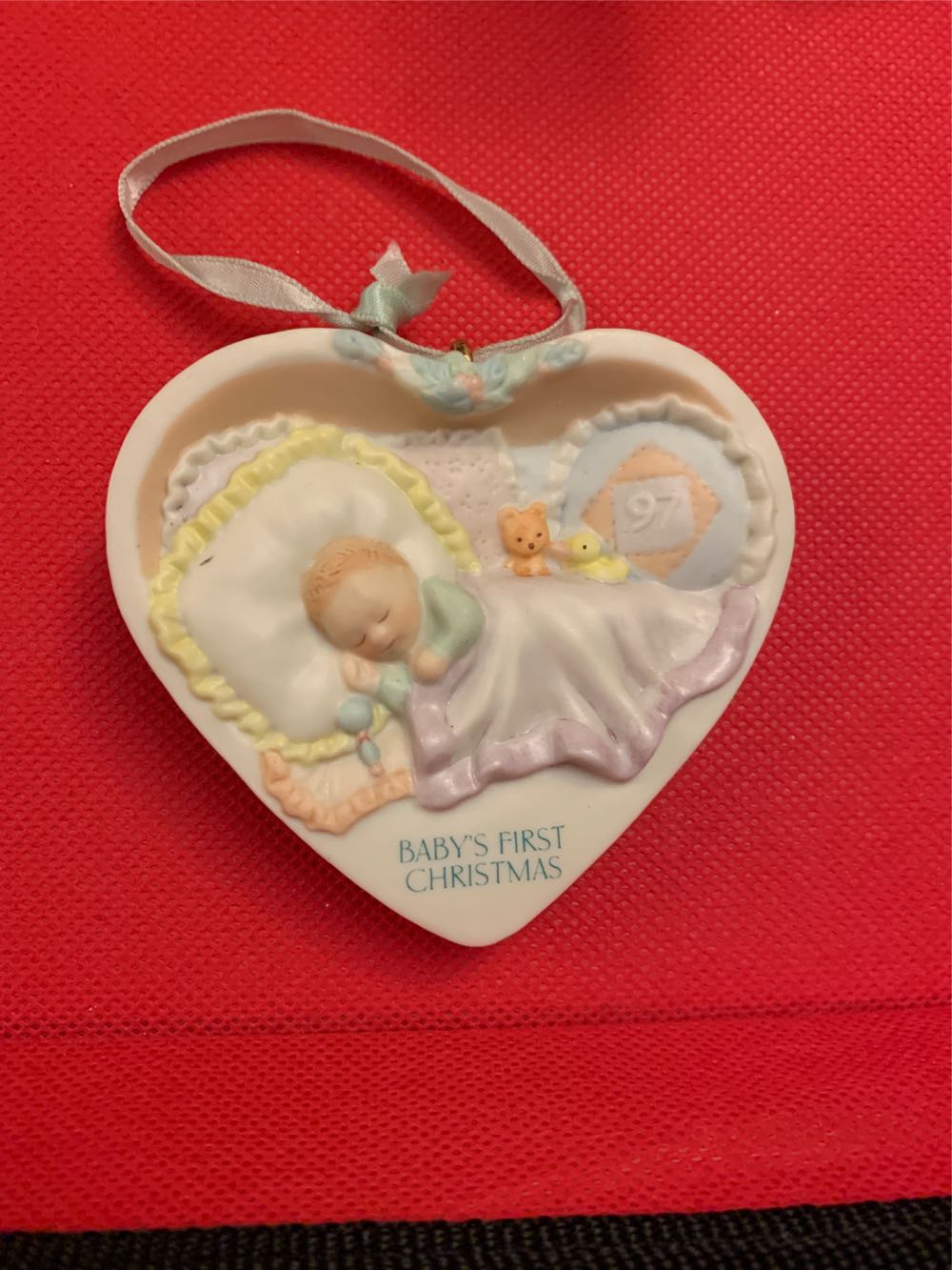 Glass Christmas House Collectable Traditional Glass