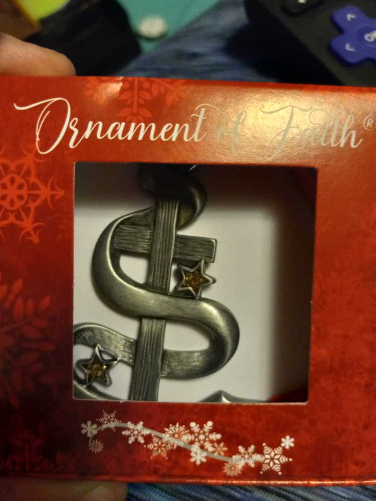 Blessings Of Peace Ornament Hidden Gift Of ...  ornament collectible [Barcode 615122163948] - Main Image 1
