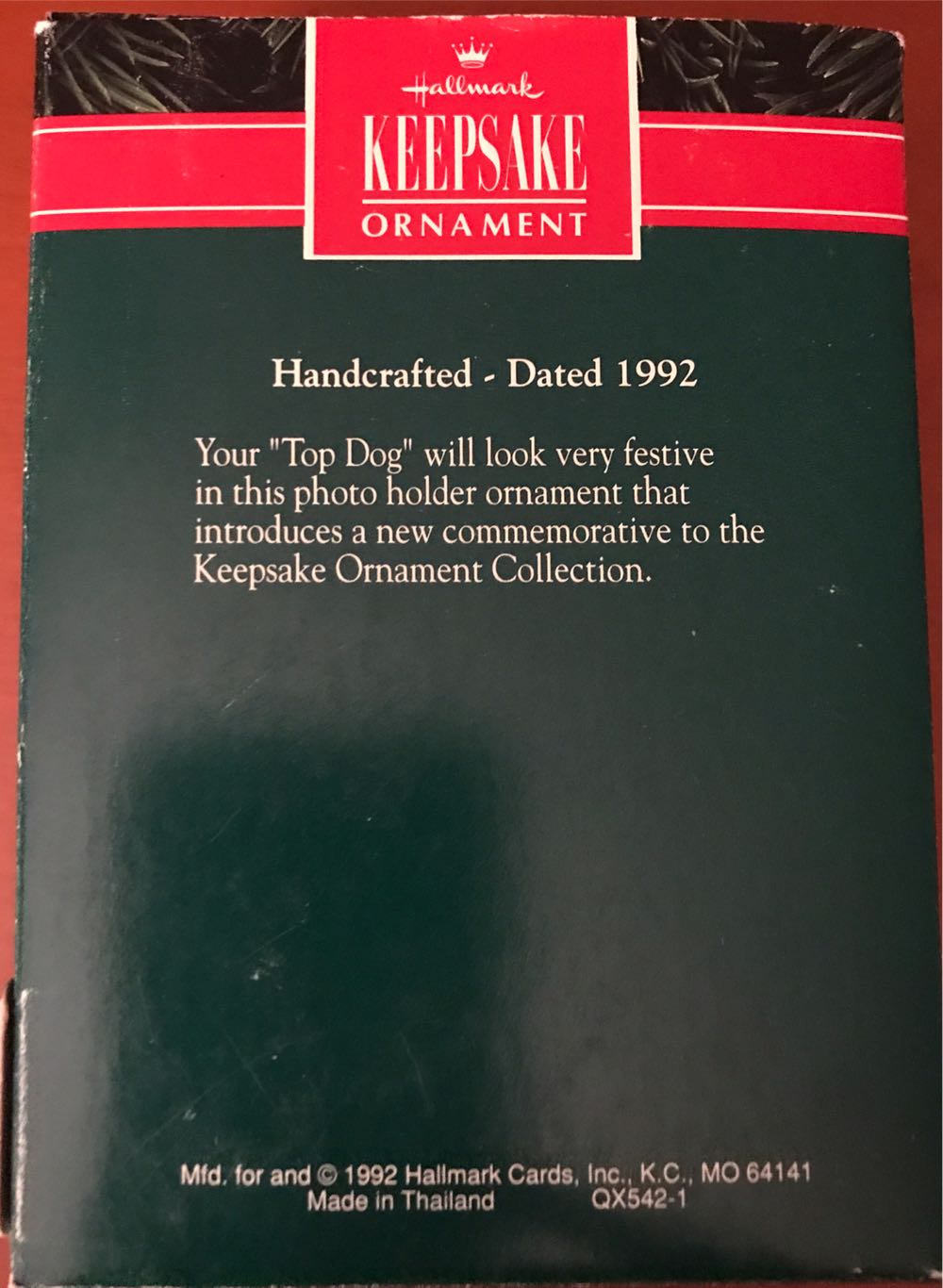 Special Dog  ornament collectible [Barcode 070000027437] - Main Image 2