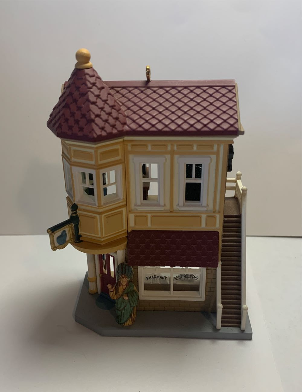 #11 Neighborhood Drugstore - Nostalgic Houses And Shops (Houses) ornament collectible [Barcode 015012120158] - Main Image 3