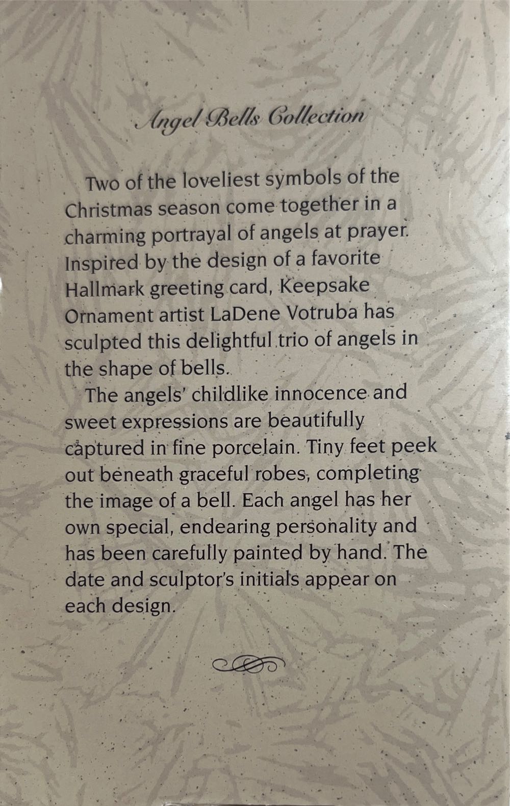 Angel Bells - Joy - Angel Bells Collection (Angel) ornament collectible [Barcode 015012284393] - Main Image 2