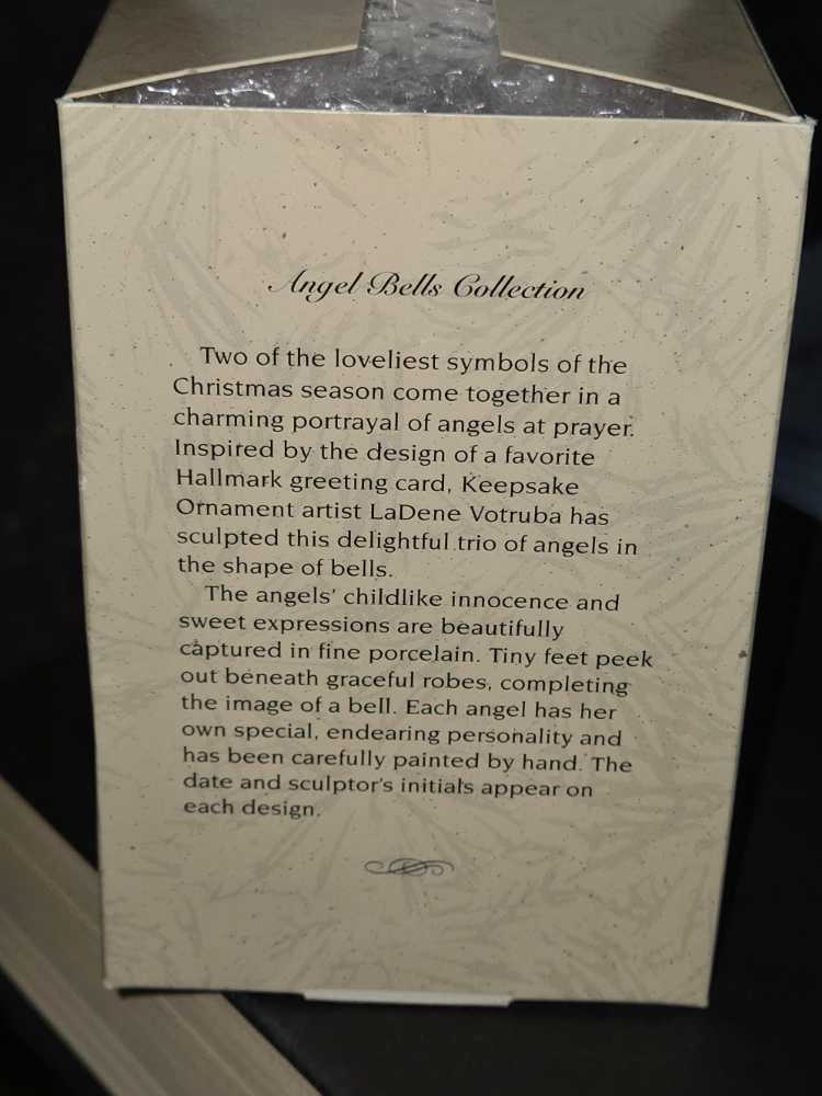 Angel Bells - Joy - Angel Bells Collection (Angel) ornament collectible [Barcode 015012284393] - Main Image 4