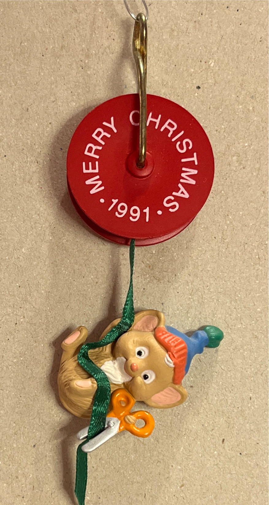 On A Roll Mouse  (Mice) ornament collectible - Main Image 2