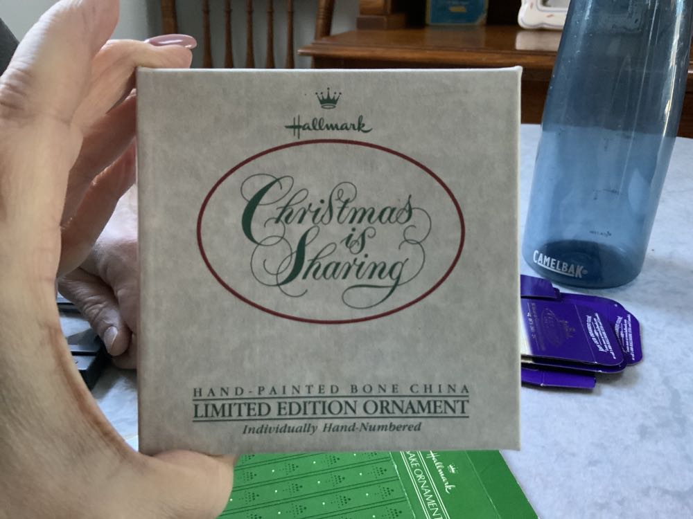 Caring Is Sharing  ornament collectible - Main Image 2