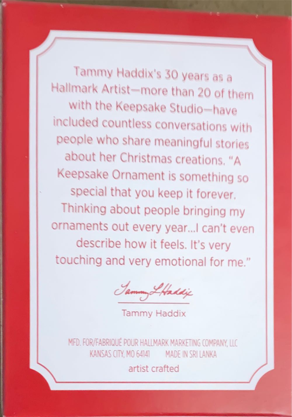 Sweet Decade  ornament collectible - Main Image 2