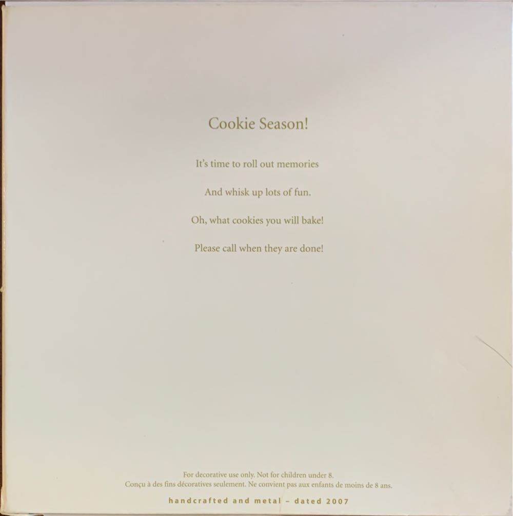 Miniature Cookie Season!  ornament collectible [Barcode 015012992106] - Main Image 2