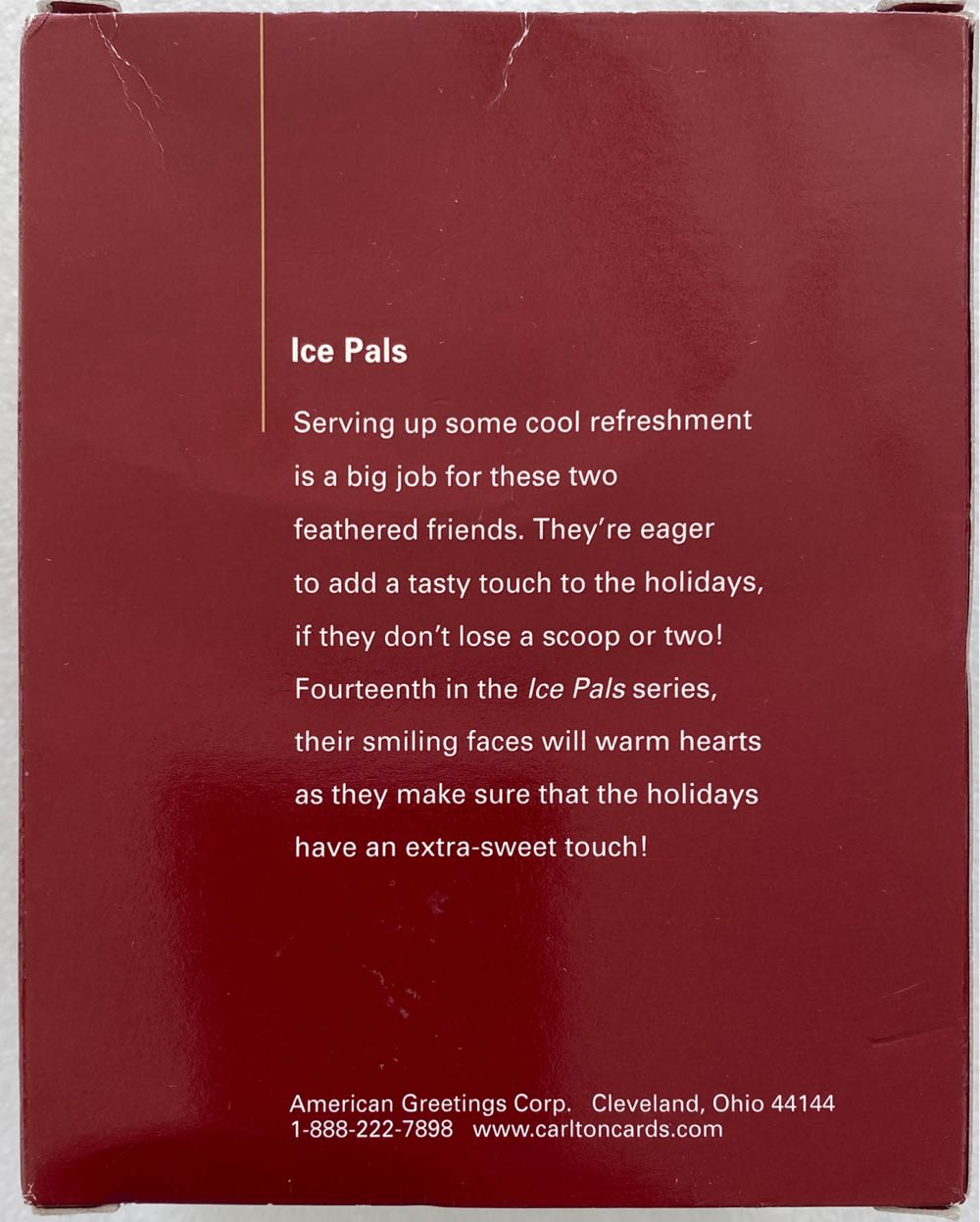 Carlton Heirloom Ice Pals Fourteenth In Series American Greetings - Heirloom ornament collection ornament collectible [Barcode 661526375944] - Main Image 2