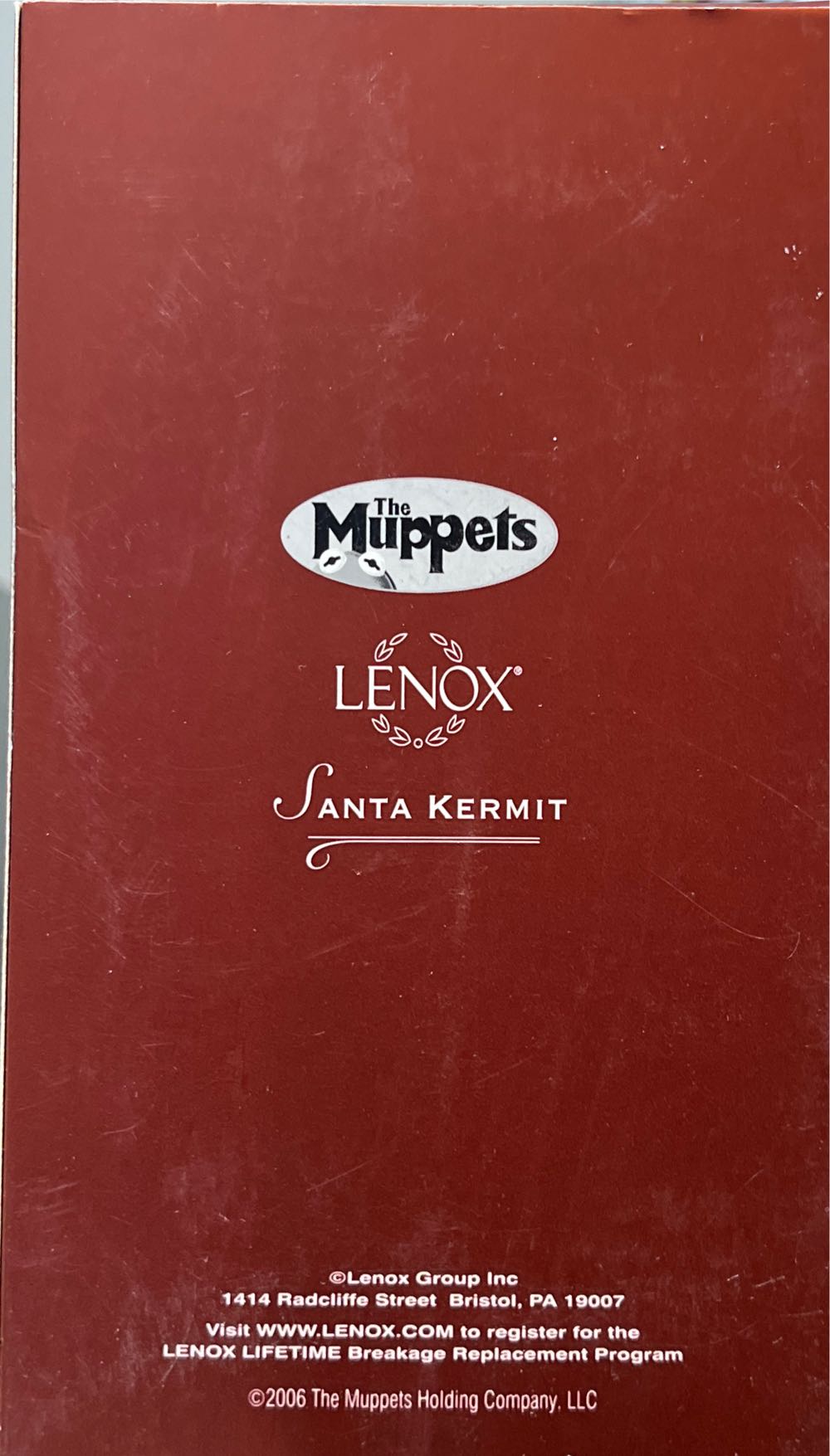 Santa Kermit - Muppets (Muppets) ornament collectible [Barcode 091709820235] - Main Image 2