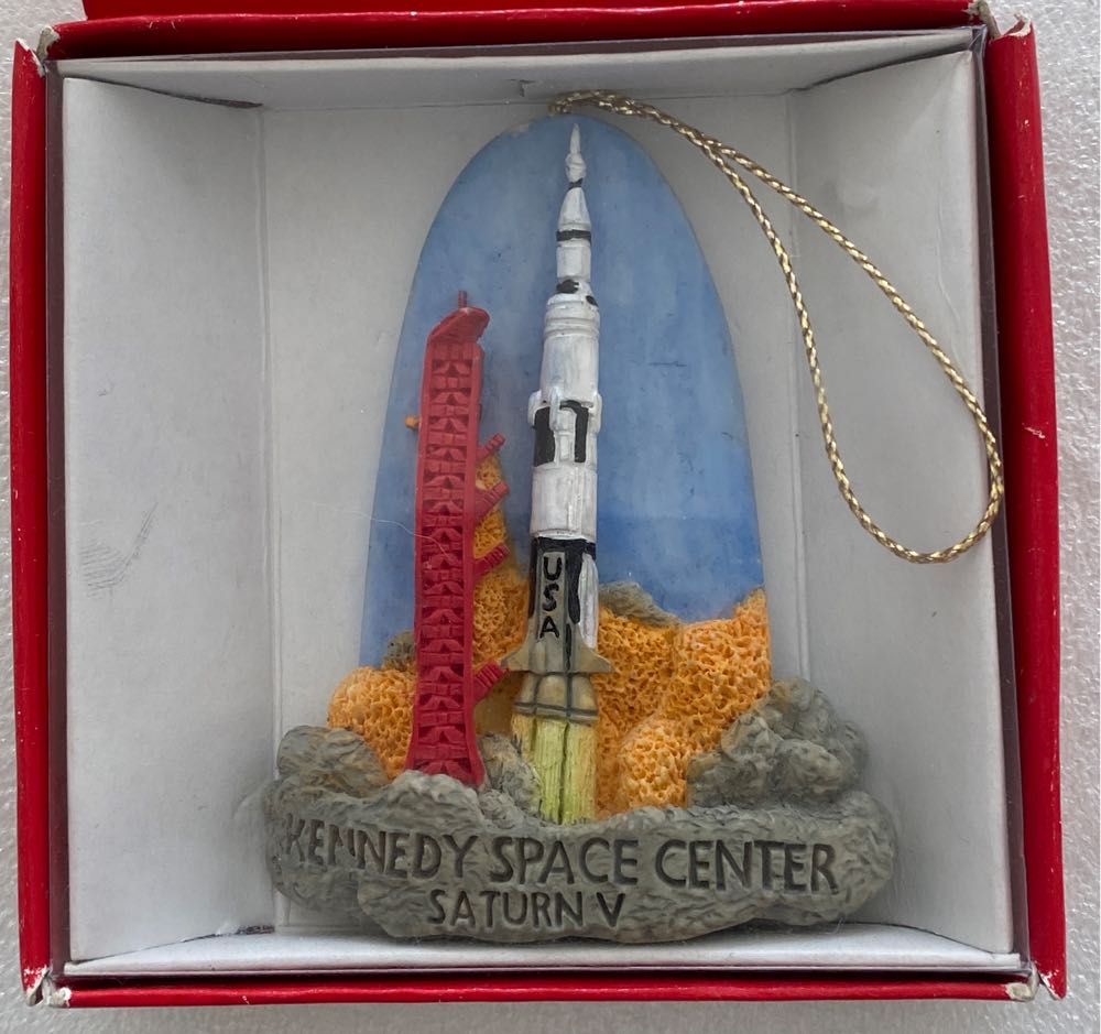 Saturn V Ornament - Kennedy Space Center ornament collectible [Barcode 091888203515] - Main Image 2